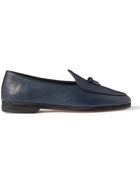 RUBINACCI - Marphy Leather Tasselled Loafers - Blue - EU 40