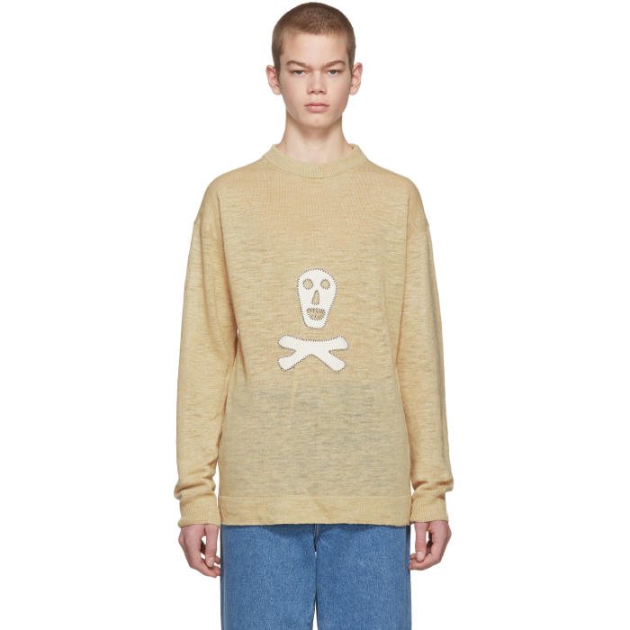 Photo: Loewe Beige Skull Sweater