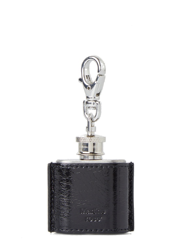 Photo: Mini Flask Keyring in Black