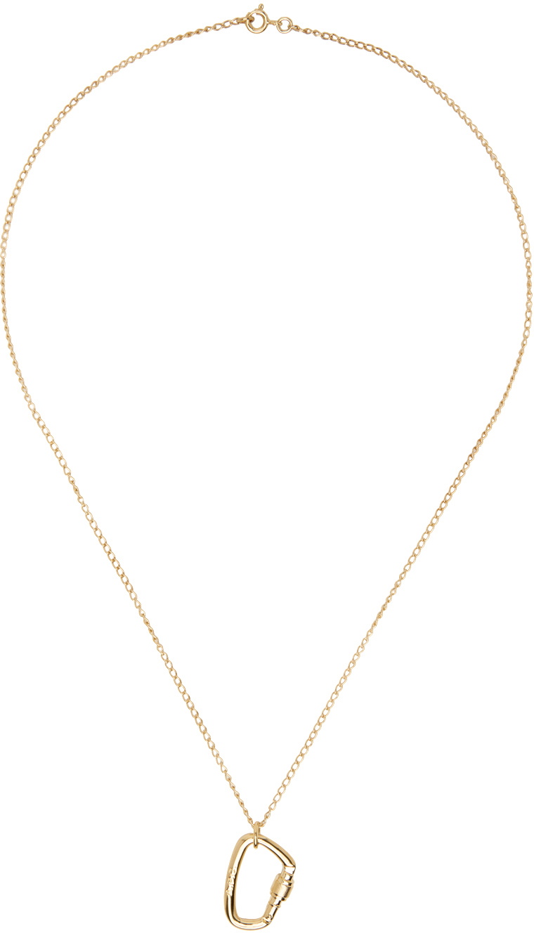 A.P.C. Gold Lock Necklace