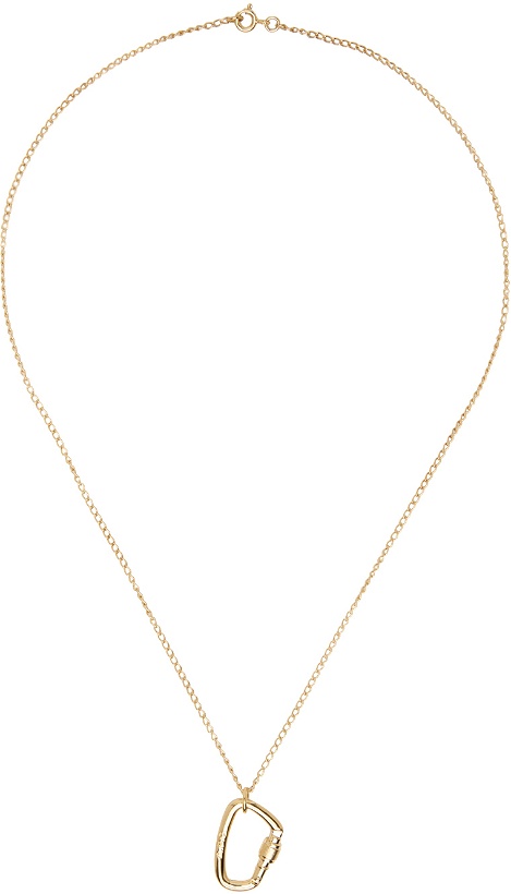 Photo: A.P.C. Gold Lock Necklace