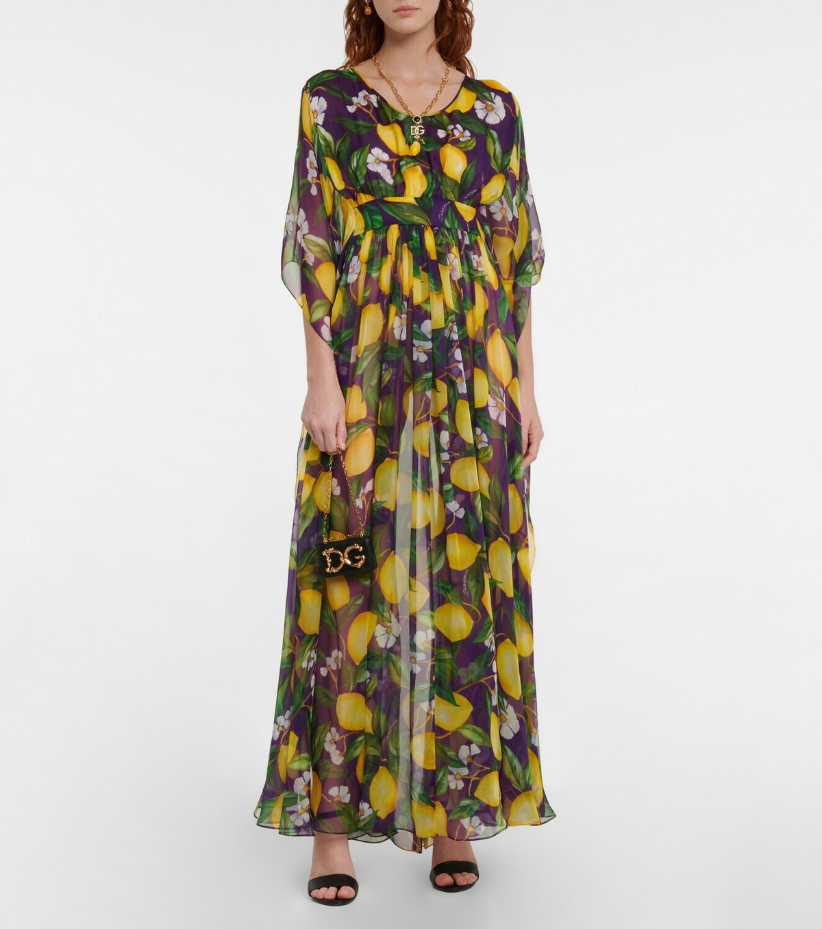 cotter maxi dress blue floral Rosie Assoulin Women's Cami Floral Cotton Poplin Maxi Dress - Blue Multi