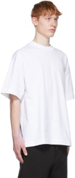 AMI Alexandre Mattiussi White Organic Cotton T-Shirt