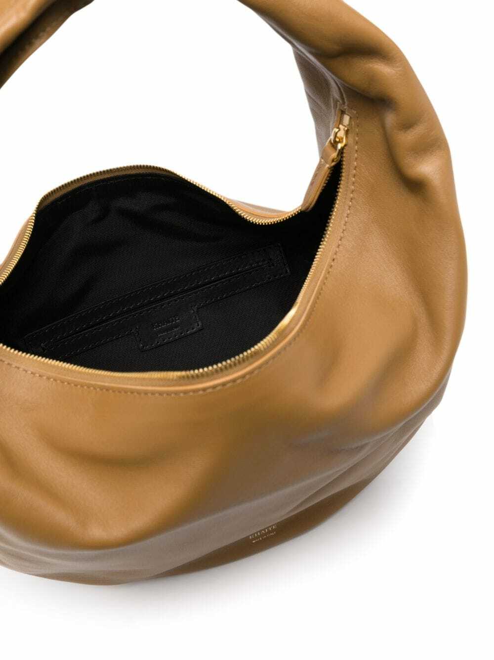 Khaite Women's Olive Medium Hobo Bag Black