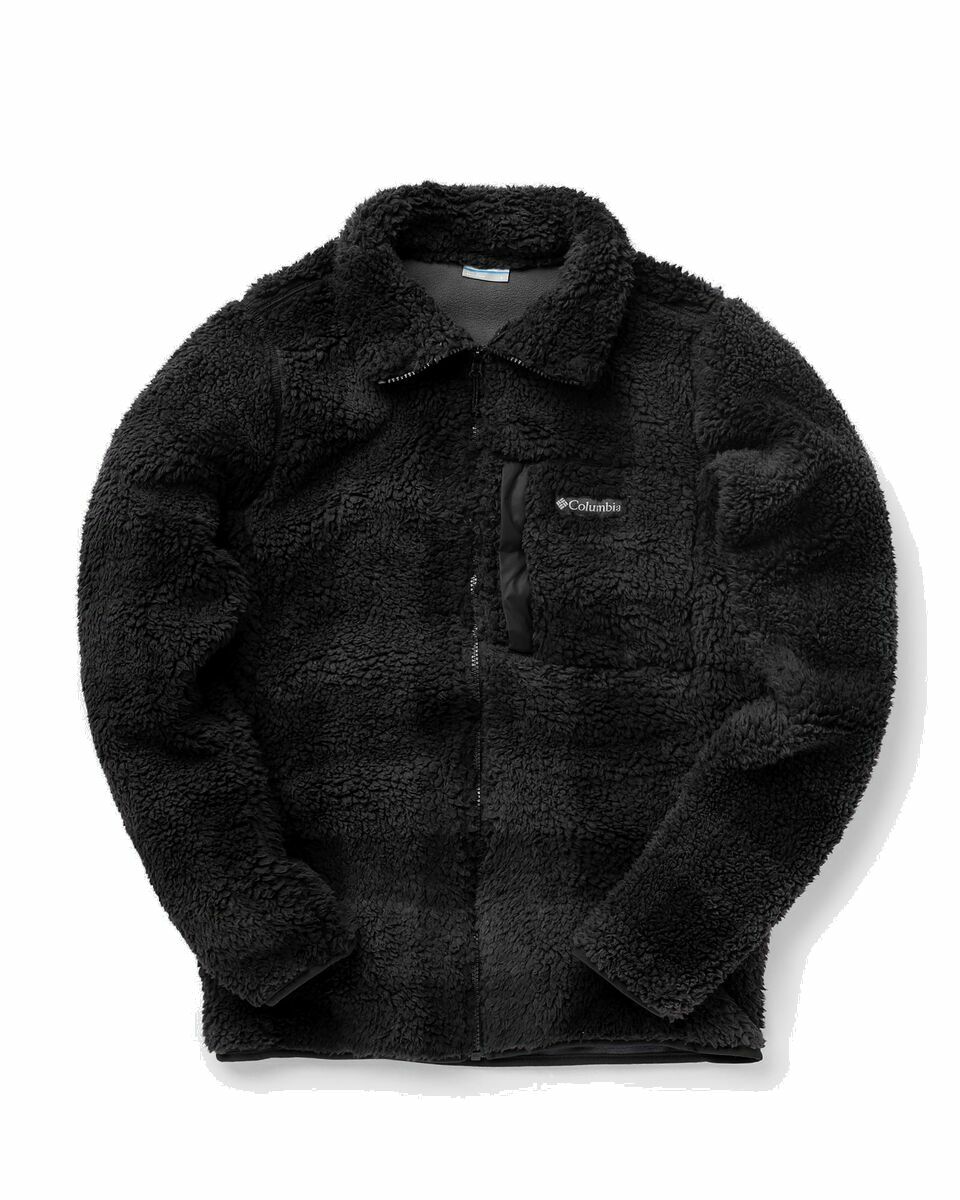 Photo: Columbia Winter Pass™ Print Fleece Full Zip Black - Mens - Fleece Jackets