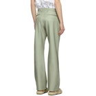 Off-White Green Contour Tailored Trousers