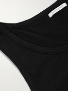 John Elliott - Rugby Ribbed Cotton-Jersey Tank Top - Black