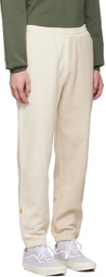 Dime Beige Split Crest Lounge Pants