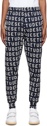 Études Navy Tempera Stencil Lounge Pants