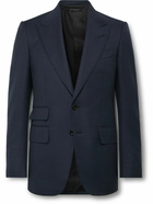 TOM FORD - Shelton Wool Suit Jacket - Blue