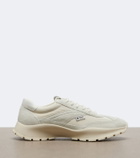 Prada Suede-trimmed sneakers