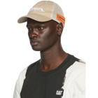 Heron Preston Beige Techno Trucker Cap