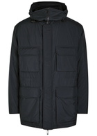 Emporio Armani Travel Hooded Nylon Jacket Navy
