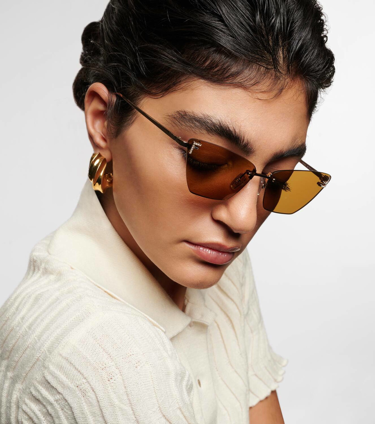 FENDI サングラス キャットアイ【美品】