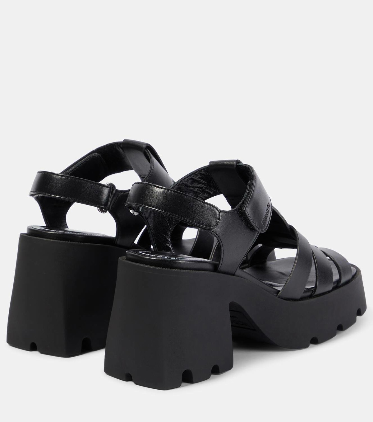 Nodaleto Bulla Emma leather platform sandals