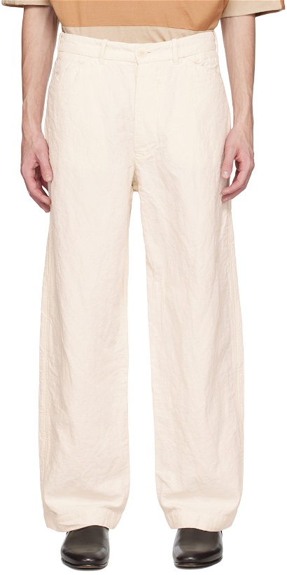 Photo: CASEY CASEY Off-White Hamnet Trousers