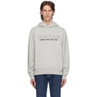 Helmut Lang Grey Standard Hoodie