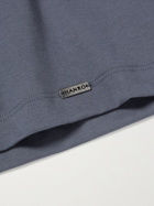 HANRO - Living Cotton-Jersey T-Shirt - Blue