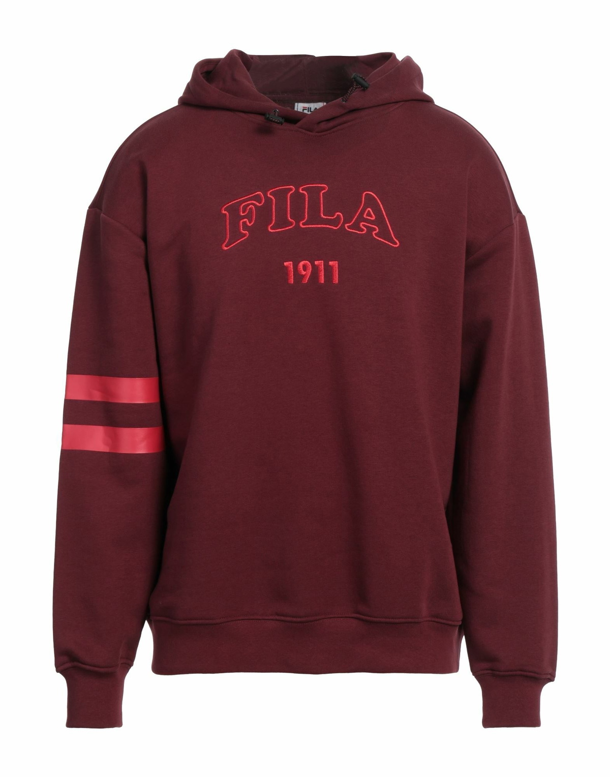 Fila Mens Sweatshirt Burgundy