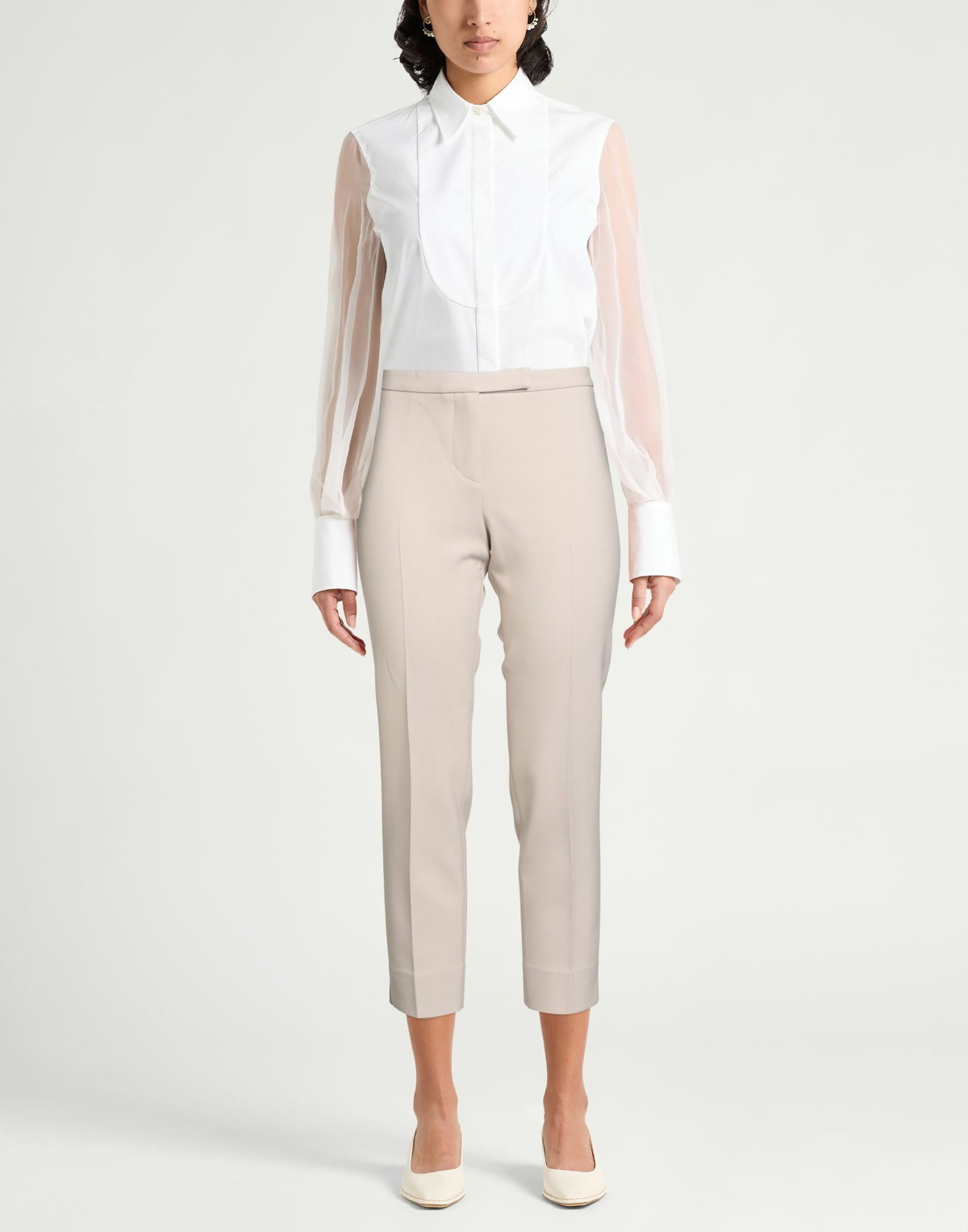 Peserico Womens Pants in Cream