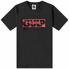 Good Morning Tapes X Peter Sutherland Super Mini Gulp T-Shirt in Asphalt