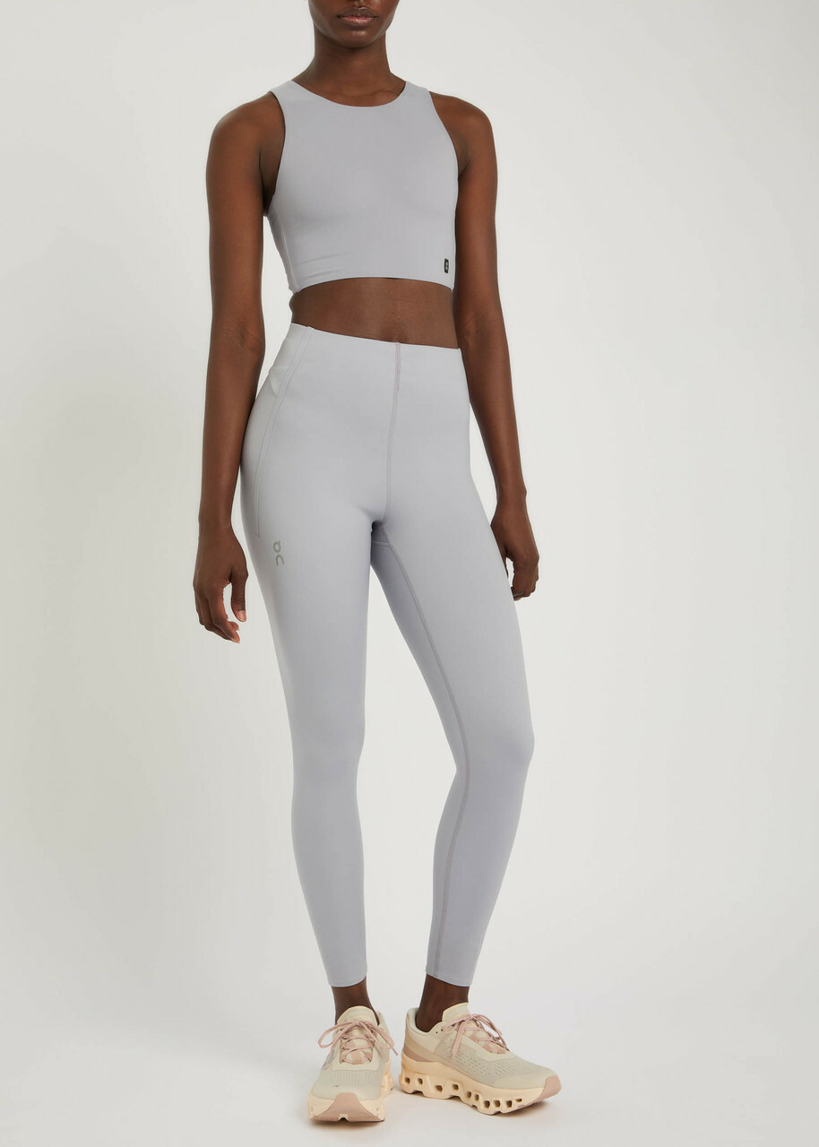 ON Train Stretch-jersey Leggings Lilac