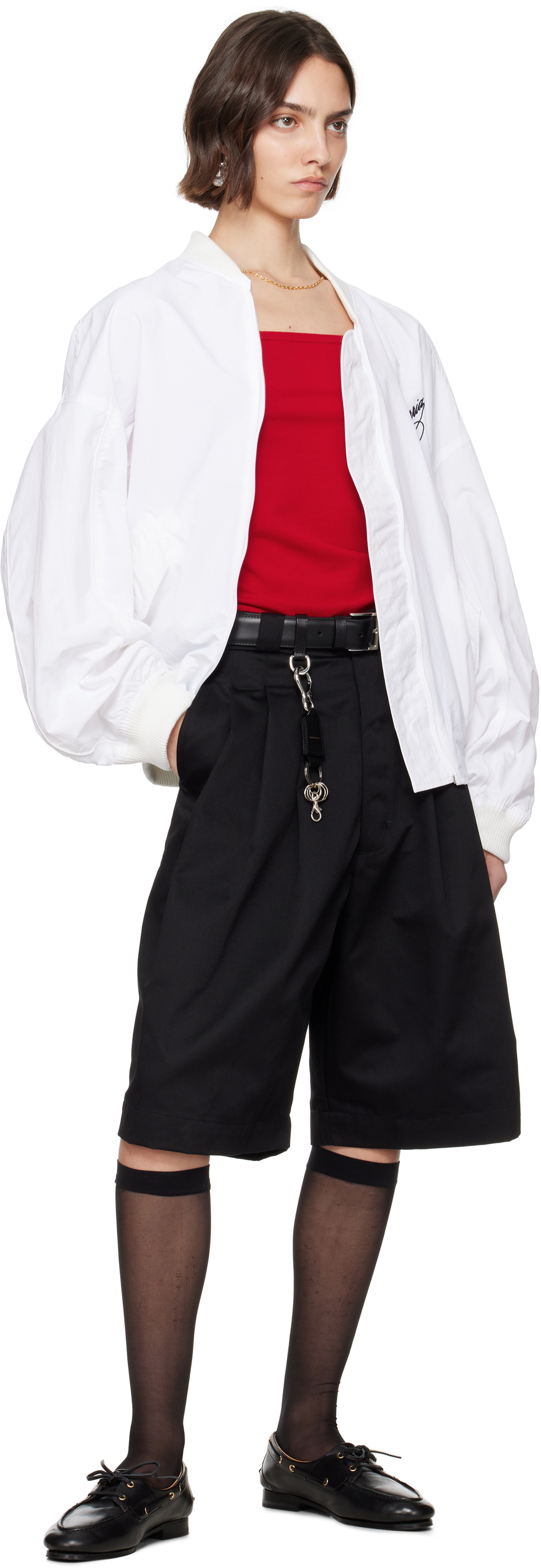 WILLY CHAVARRIA Black Borracho Shorts