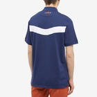 Air Jordan x Eastside Golf Polo Shirt in Midnight Navy/Burnt Sunrise/White