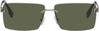 Fendi Gunmetal 'Fendi' Sky Sunglasses
