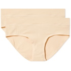 Organic Basics Women's Organic Brief - 2 Pack in Oak