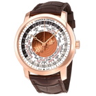 Vacheron Constantin Traditionnelle World Time 18kt Rose Gold Mens Watch 86060/000R-8985
