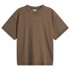 Won Hundred Men's Staff Boxy T-Shirt in Washed Carafe Brown