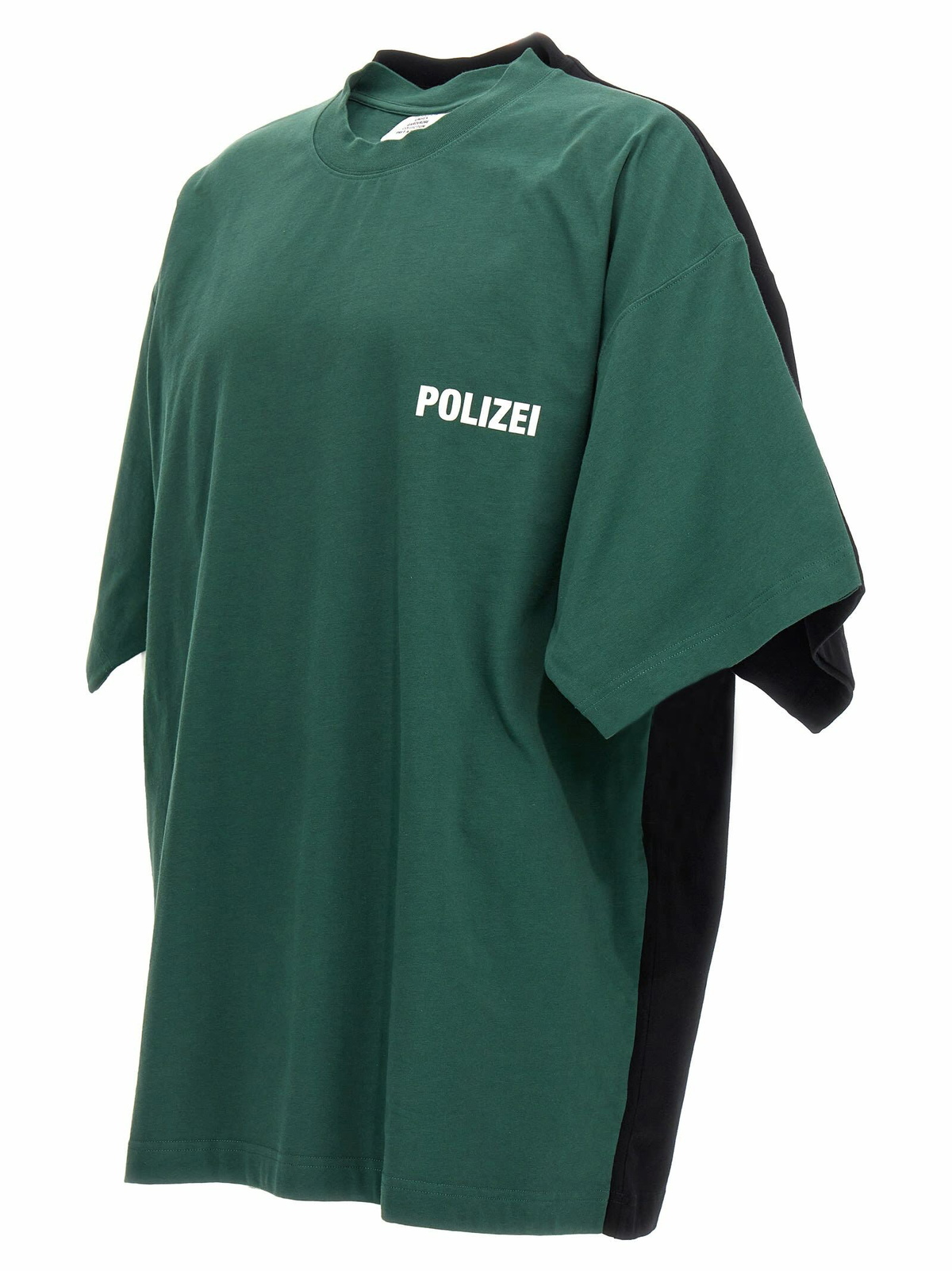 VETEMENTS polizei/securite T-shirt