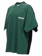 VETEMENTS polizei/securite T-shirt