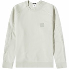 C.P. Company Men's Metropolis Tech Crew Sweat in Pelican