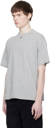 Commission Gray Reversed T-shirt