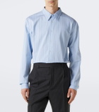 Saint Laurent Striped cotton poplin shirt
