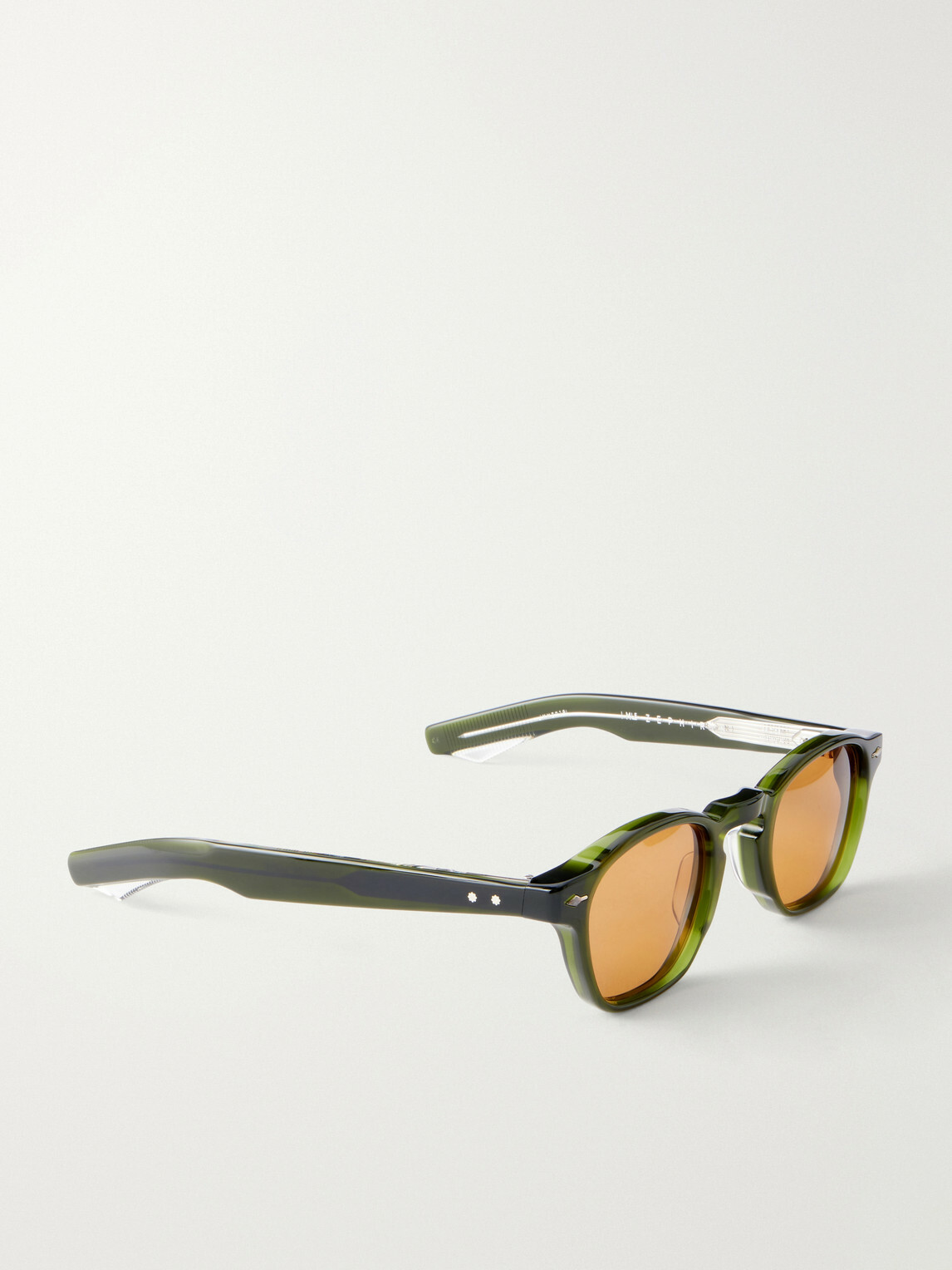 Jacques Marie Mage - Zephirin Round-Frame Acetate Sunglasses