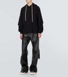 DRKSHDW by Rick Owens Hustler cotton jersey hoodie