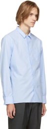 Officine Générale Blue Batiste Shirt