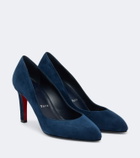 Christian Louboutin Fannylove suede pumps