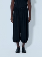 Yohji Yamamoto Pleated Drop-Crotch Trousers