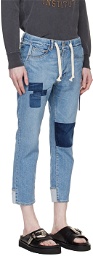 Remi Relief Blue Remake Jeans