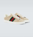 Gucci Gucci Ace suede sneakers