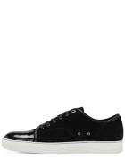 LANVIN - Suede & Leather Low Top Sneakers