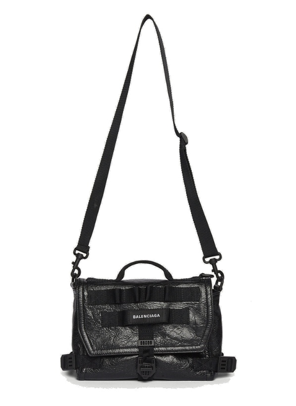 Photo: Army Messenger Small Crossbody Bag in Black