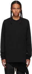 Rick Owens Black Short Crewneck Sweatshirt