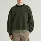 FrizmWORKS Men's Rollneck Ringer Knit in Olive