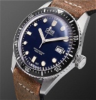 Oris - Divers Heritage 65 Automatic 42mm Stainless Steel and Suede Watch - Men - Blue