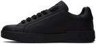 Dolce & Gabbana Black Portofino Sneakers